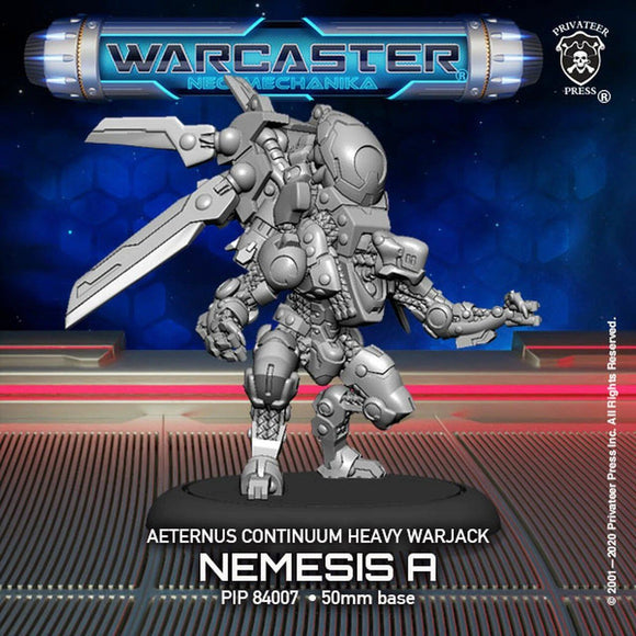 Warcaster Aeternus Continuum Nemesis A Heavy Warjack Warcaster Privateer Press 