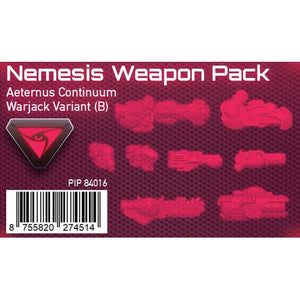 Warcaster Aeternus Continuum Nemesis B Weapon Pack Aeternus Continuum Privateer Press 