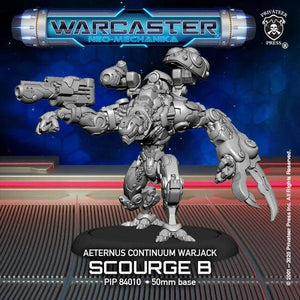 Warcaster Aeternus Continuum Scourge B Light Warjack Variant Warcaster Privateer Press 