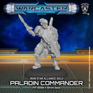 Warcaster Iron Star Alliance Paladin Commander Solo Warcaster Privateer Press 