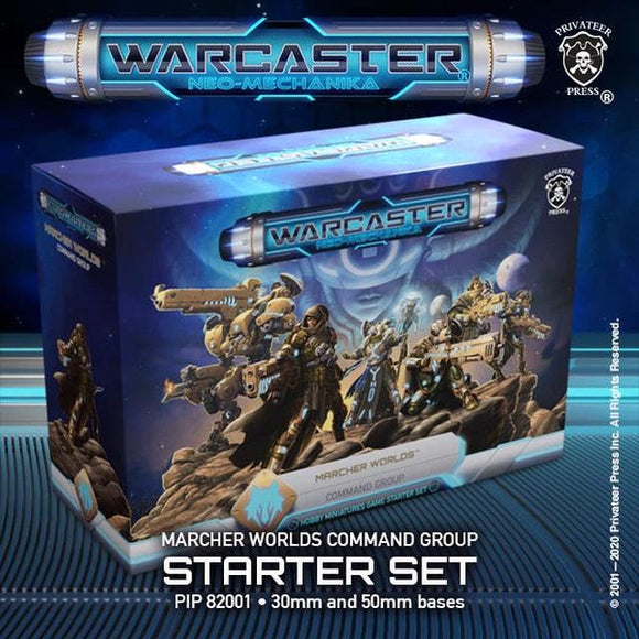 Warcaster Marcher Worlds Command Group Starter Set Warcaster Privateer Press 