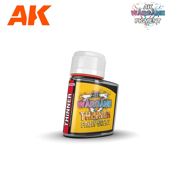 Wargame Thinner: Fruit Scent 125ml Auxiliary AK Interactive 