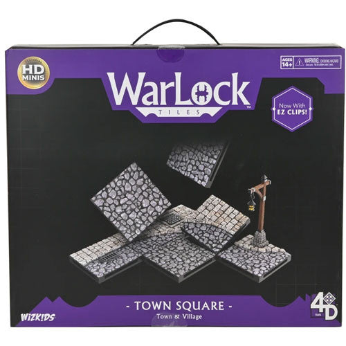 WarLock Tiles - Town Square D&D RPG Miniatures Wizkids 