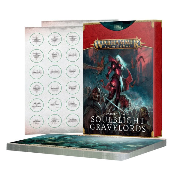 Warscroll Cards: Soulblight Gravelords Soulblight Gravelords Games Workshop 