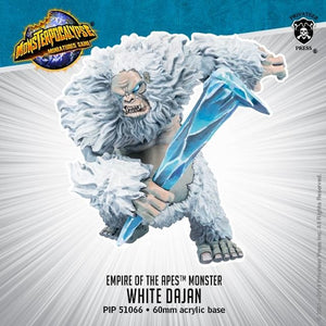 White Dajan – Monsterpocalypse Empire of the Apes Monster Protectors Privateer Press 