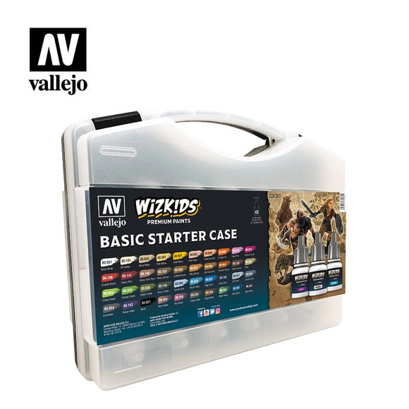 Wizkid Basic Starter Case Paint Sets Vallejo 