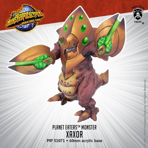 Xaxor – Monsterpocalypse Planet Eaters Monster Destroyers Privateer Press 